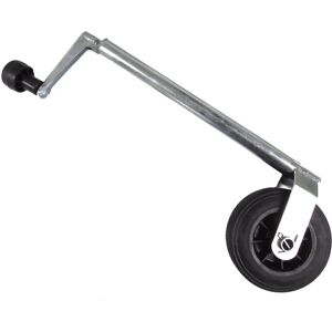Securefix Direct - Caravan Jockey Wheel 34MM with Plastic Rim (Rubber Trailer Guide Heavy Duty Caravan) Securefix Direct - Caravan Jockey Wheel 34MM with Plastic Rim (Rubber Trailer Guide Heavy Duty Caravan)