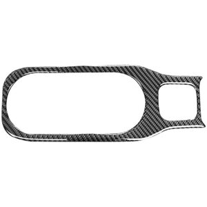 TLILY Carbon Fiber for / 2019-2023 Center Control Water Cup Holder Cover Trim Interior Accessories TLILY Carbon Fiber for / 2019-2023 Center Control Water Cup Holder Cover Trim Interior Accessories