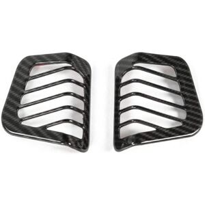 Tlily - Carbon Fiber For Jeep Wrangler jl jt 2018-2021 Car Interior Dashboard ac Air Outlet Vent Cover Trim Decor Accessories Tlily - Carbon Fiber For Jeep Wrangler jl jt 2018-2021 Car Interior Dashboard ac Air Outlet Vent Cover Trim Decor Accessories
