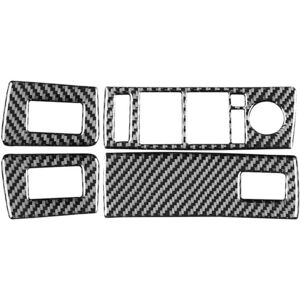 Tlily - Carbon Fiber for X5 E53 2000-2006 lhd Car Lift Switch Frame Cover Trim Interior Accessories Tlily - Carbon Fiber for X5 E53 2000-2006 lhd Car Lift Switch Frame Cover Trim Interior Accessories