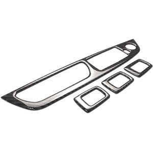 Tlily - Carbon Fiber Window Control Switch Panel Sticker Cover Moulding Accessories, for X5 E70 (2008-2013) X6 E71 (2009-2016) Tlily - Carbon Fiber Window Control Switch Panel Sticker Cover Moulding Accessories, for X5 E70 (2008-2013) X6 E71 (2009-2016)