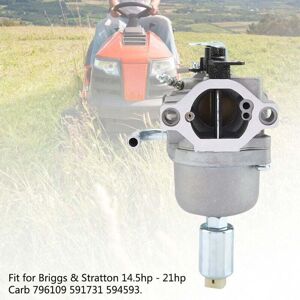 YMYNY Carburetor, Briggs Carburetor, Stratton Engine Carburetor Replacement Kit Compatible 14.5hp - 21hp Carb 796109 591731 594593 Lawn Mower Accessories YMYNY Carburetor, Briggs Carburetor, Stratton Engine Carburetor Replacement Kit Compatible 14.5hp - 21hp Carb 796109 591731 594593 Lawn Mower Accessories
