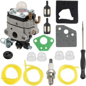COOCHEER Carburetor for Honda 4 Stroke Engine GX31 GX22 FG100 16100-ZM5-803 GCA91 Carb with Carburetor Adjustment Tool Fuel Line Kit COOCHEER Carburetor for Honda 4 Stroke Engine GX31 GX22 FG100 16100-ZM5-803 GCA91 Carb with Carburetor Adjustment Tool Fuel Line Kit