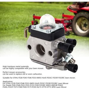 Ymyny - Carburetor for stihl FS38 FS45 FS46 FS55 KM55 HL45 FS55C FS55R FS55RC garden tools mumu Ymyny - Carburetor for stihl FS38 FS45 FS46 FS55 KM55 HL45 FS55C FS55R FS55RC garden tools mumu