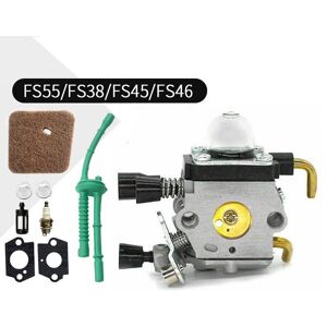 AIPERQ Carburetor for Stihl FS55 FS38 FS55R FS55RC HL45 KM55 FS80 FR85 FH75 FS45 FS46 FS74 FS75 HL75 HS70 C1Q-S63 C1Q-S69 Engine Cutter with Gasket, Spark AIPERQ Carburetor for Stihl FS55 FS38 FS55R FS55RC HL45 KM55 FS80 FR85 FH75 FS45 FS46 FS74 FS75 HL75 HS70 C1Q-S63 C1Q-S69 Engine Cutter with Gasket, Spark