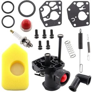 GOTRAYS Carburetor Kit for Briggs & Stratton 499809 498809A 494406 Lawn Mower and Air Filter 698369 Governor Spring 691859 692211 Diaphragm 795083 495770 GOTRAYS Carburetor Kit for Briggs & Stratton 499809 498809A 494406 Lawn Mower and Air Filter 698369 Governor Spring 691859 692211 Diaphragm 795083 495770