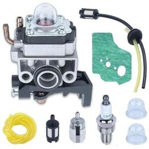 MUMU Carburetor Kit for Honda GX25 GX35 FG110 HHT35 HHT25 Engine, Carburetor + Gasket + Filter + Fuel Hose + Air Filter + Spark Plug + Bulb, Spare Parts 9 MUMU Carburetor Kit for Honda GX25 GX35 FG110 HHT35 HHT25 Engine, Carburetor + Gasket + Filter + Fuel Hose + Air Filter + Spark Plug + Bulb, Spare Parts 9