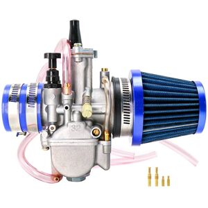 WOIYIC Carburettor Kit with Suction Adapter, Air Filter and Main Jets, for 2 Shots/4 Times 75-250 cc, Motorcycles, Off-Road Vehicle, Scooter, UTV (32 mm, WOIYIC Carburettor Kit with Suction Adapter, Air Filter and Main Jets, for 2 Shots/4 Times 75-250 cc, Motorcycles, Off-Road Vehicle, Scooter, UTV (32 mm,