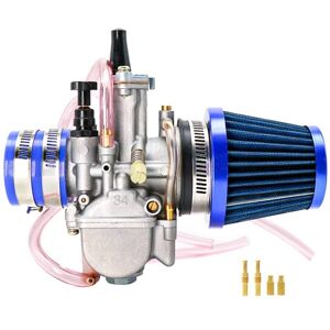 WOIYIC Carburettor Kit with Suction Adapter, Air Filter and Main Jets, for 2 Shots/4 Times 75-250 cc, Motorcycles, Off-Road Vehicle, Scooter, UTV (34 mm, WOIYIC Carburettor Kit with Suction Adapter, Air Filter and Main Jets, for 2 Shots/4 Times 75-250 cc, Motorcycles, Off-Road Vehicle, Scooter, UTV (34 mm,