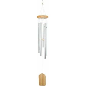 TRIMEC Carillon à Vent de Jardin, Carillons éoliens, Carillons de Vent pour extérieur, Bells Carillon éolien Cloches, Tube en Aluminium en Bois Massif TRIMEC Carillon à Vent de Jardin, Carillons éoliens, Carillons de Vent pour extérieur, Bells Carillon éolien Cloches, Tube en Aluminium en Bois Massif