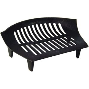 Home Discount - Cast Iron Fire Grate Medium Log Coal Fireside Accessory, Black Home Discount - Cast Iron Fire Grate Medium Log Coal Fireside Accessory, Black