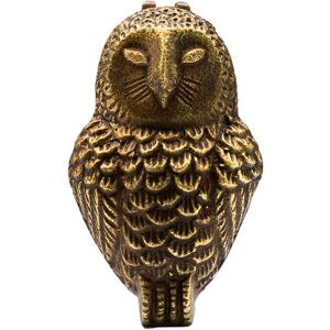 Ivyline - Cast Iron Owl Door Knocker - Iron - L6 x W9.5 x H16 cm - Antique Brass Ivyline - Cast Iron Owl Door Knocker - Iron - L6 x W9.5 x H16 cm - Antique Brass