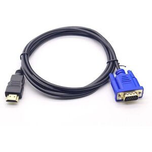 Ymyny - cctv Cable and Adapter hdmi to vga Converter Cable 1080P hdmi to vga Cable Adapter 1.8m (No Chip) mumu Ymyny - cctv Cable and Adapter hdmi to vga Converter Cable 1080P hdmi to vga Cable Adapter 1.8m (No Chip) mumu