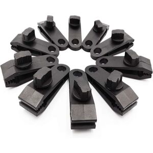 Ccykxa - 10 Pack Tarp Clips, Heavy Duty Thumb Screws - Strong Locking Tent Clamps for Tarps, Awnings, Outdoor Camping, Caravan Awnings, Car Covers, Ccykxa - 10 Pack Tarp Clips, Heavy Duty Thumb Screws - Strong Locking Tent Clamps for Tarps, Awnings, Outdoor Camping, Caravan Awnings, Car Covers,