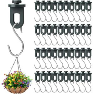 CCYKXA 100-Piece Greenhouse Accessory Set - 50 Greenhouse Clips + 50 Greenhouse Hanging Hooks - Stable Support for Indoor Plants - For Indoor CCYKXA 100-Piece Greenhouse Accessory Set - 50 Greenhouse Clips + 50 Greenhouse Hanging Hooks - Stable Support for Indoor Plants - For Indoor
