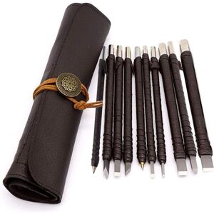 10Pcs Stone Carving Tool Chisels, Tungsten Steel Carving Tools Wood Stone Carved Section Carbide Professional Artistic Tool - Ccykxa 10Pcs Stone Carving Tool Chisels, Tungsten Steel Carving Tools Wood Stone Carved Section Carbide Professional Artistic Tool - Ccykxa