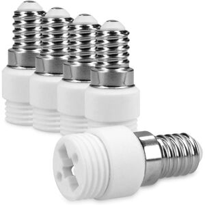 CCYKXA 10x socket adapter - E14 to G9 socket converter - Bayonet base lamp holder adapter for halogen LED bulbs CCYKXA 10x socket adapter - E14 to G9 socket converter - Bayonet base lamp holder adapter for halogen LED bulbs