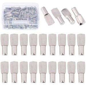 Ccykxa - 150pcs 5mm Spoon Shape Shelf Support Pegs Nickel Plated Ccykxa - 150pcs 5mm Spoon Shape Shelf Support Pegs Nickel Plated