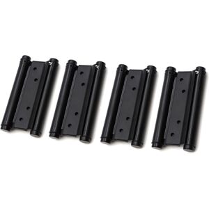 Ccykxa - 2 Pairs Stainless Steel Double Action Door Hinges for Saloon Cafe Self Closing 116mm Ccykxa - 2 Pairs Stainless Steel Double Action Door Hinges for Saloon Cafe Self Closing 116mm