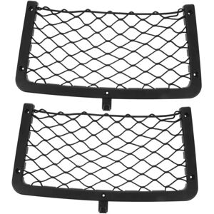 CCYKXA 2 Pieces Car Storage Net Car Storage Pocket Can Cargo Net Car Storage Pocket Car Storage Net Nylon Black 3618cm CCYKXA 2 Pieces Car Storage Net Car Storage Pocket Can Cargo Net Car Storage Pocket Car Storage Net Nylon Black 3618cm