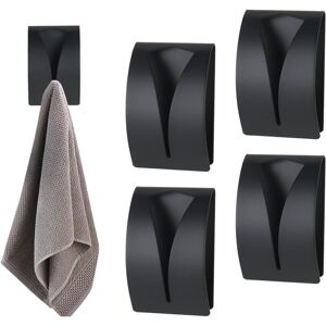 CCYKXA 4-Piece Bathroom Towel Rack, Wall-Mounted Towel Holder, No-Drill Towel Holder, Stainless Steel Kitchen Hooks, Bathroom Kitchen Hook, Towel Clip CCYKXA 4-Piece Bathroom Towel Rack, Wall-Mounted Towel Holder, No-Drill Towel Holder, Stainless Steel Kitchen Hooks, Bathroom Kitchen Hook, Towel Clip