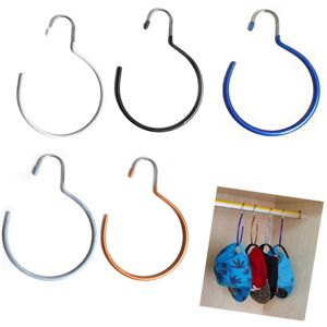 CCYKXA 5pcs Heavy Duty Metal Belt Hanger Multifunctional Folded Mesh Drying Rack for Scarf Tie Belt Shawl CCYKXA 5pcs Heavy Duty Metal Belt Hanger Multifunctional Folded Mesh Drying Rack for Scarf Tie Belt Shawl