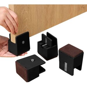 Ccykxa - Adjustable Bed and Furniture Risers with Screw Clamp, 4inch Heavy Duty Sofa Tables Chair Risers, Fits Square/Round Chair Leg Diameter from Ccykxa - Adjustable Bed and Furniture Risers with Screw Clamp, 4inch Heavy Duty Sofa Tables Chair Risers, Fits Square/Round Chair Leg Diameter from