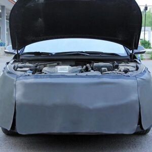 Ccykxa - Ash) 3 Piece Car Waterproof Magnetic Cover with Hooks Mechanic Car Fender Body Protection Mat Set for Personal Vehicle Maintenance, diy Ccykxa - Ash) 3 Piece Car Waterproof Magnetic Cover with Hooks Mechanic Car Fender Body Protection Mat Set for Personal Vehicle Maintenance, diy