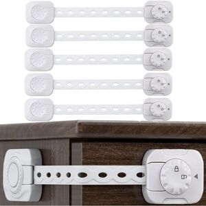 CCYKXA Baby Safety Door Lock, Drawer Lock, Transparent Cupboard Locks, Fridge Locks, Window Locks, Child Safety Cupboard Locks, Baby Protection, 5 CCYKXA Baby Safety Door Lock, Drawer Lock, Transparent Cupboard Locks, Fridge Locks, Window Locks, Child Safety Cupboard Locks, Baby Protection, 5
