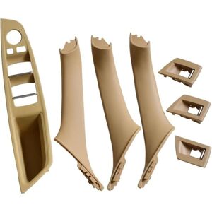 Ccykxa - Beige-7Pc Door Handle For bmw 5 Series F10 F11 520d 530d 535i 550i 51417225857 51417225853 Interior Door Handle Panel Pull Trim Cover Car Ccykxa - Beige-7Pc Door Handle For bmw 5 Series F10 F11 520d 530d 535i 550i 51417225857 51417225853 Interior Door Handle Panel Pull Trim Cover Car