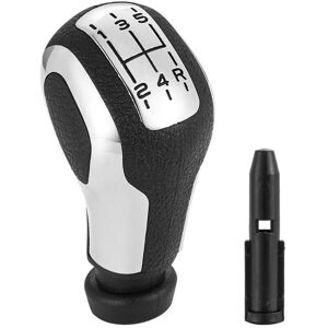 Ccykxa - Black 5 Speed Gear Shift Knob with Adapter for Peugeot 106 107 205 206 207 301 306 307 308 406 407 408 508 605 806 807 2008 3008 5008 Ccykxa - Black 5 Speed Gear Shift Knob with Adapter for Peugeot 106 107 205 206 207 301 306 307 308 406 407 408 508 605 806 807 2008 3008 5008