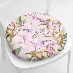 CCYKXA Chair Cushion, Seat Cushions, Round Tatami Breathable Flower Pattern Chair Cushions, Chair Pad for Dining Room/Office/Sofa, 40x40cm (Mauve CCYKXA Chair Cushion, Seat Cushions, Round Tatami Breathable Flower Pattern Chair Cushions, Chair Pad for Dining Room/Office/Sofa, 40x40cm (Mauve
