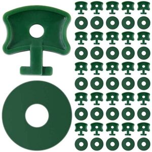 CCYKXA Pack of 100 swivel greenhouse clips, greenhouse accessories, plastic fixing clips and washers, extension angle clips for greenhouse safety CCYKXA Pack of 100 swivel greenhouse clips, greenhouse accessories, plastic fixing clips and washers, extension angle clips for greenhouse safety