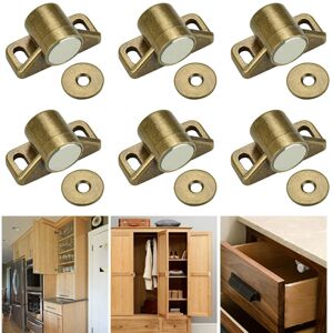 CCYKXA Pcs Magnetic Catch,Bronze Zinc Alloy Magnetic Catch for Drawers Kitchen Cupboard Cabinet,Cupboard Door Magnet CCYKXA Pcs Magnetic Catch,Bronze Zinc Alloy Magnetic Catch for Drawers Kitchen Cupboard Cabinet,Cupboard Door Magnet