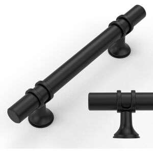 CCYKXA Pieces Black Kitchen Cabinet Handle 96mm, Aluminium Alloy, Furniture Handles with Screws, for Drawers, Cabinets and Cupboards CCYKXA Pieces Black Kitchen Cabinet Handle 96mm, Aluminium Alloy, Furniture Handles with Screws, for Drawers, Cabinets and Cupboards