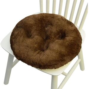 CCYKXA Plush Chair Cushion, 40cm Round Chair Cushion Set of 1, 2, 4, or 6, Thick Chair Pad/Chair Cushions, Cushion for Dining Room and Garden Chairs CCYKXA Plush Chair Cushion, 40cm Round Chair Cushion Set of 1, 2, 4, or 6, Thick Chair Pad/Chair Cushions, Cushion for Dining Room and Garden Chairs