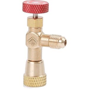 CCYKXA Refrigeration Tool Liquid Safety Valve Air Conditioning Charging Valve Spare Parts Refrigerant 1/4 inch Male to 5/16 inch Female Safety Adapter CCYKXA Refrigeration Tool Liquid Safety Valve Air Conditioning Charging Valve Spare Parts Refrigerant 1/4 inch Male to 5/16 inch Female Safety Adapter