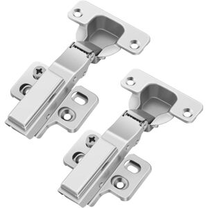 Ccykxa - Soft Close Cabinet Door Hinge Kitchen Door Hinge 100 Degree, Invisible Hinge with Built-in Damper Standard Self Closing Mechanism Hinge, 1 Ccykxa - Soft Close Cabinet Door Hinge Kitchen Door Hinge 100 Degree, Invisible Hinge with Built-in Damper Standard Self Closing Mechanism Hinge, 1