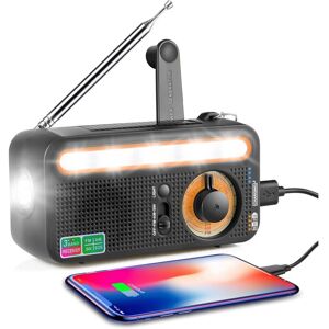 CCYKXA Solar Radio Hand Crank Portable Rechargeable Radio with AM/FM/SW Built-in 2000mAh Rechargeable Battery SOS Alarm LED Flashlight Reading Lamp CCYKXA Solar Radio Hand Crank Portable Rechargeable Radio with AM/FM/SW Built-in 2000mAh Rechargeable Battery SOS Alarm LED Flashlight Reading Lamp