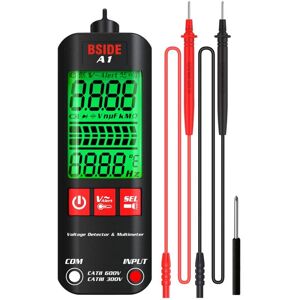 CCYKXAA Mini Multimeter LCD Digital Tester Voltage Detector 2000 Counts DC/AC Voltage Frequency Resistance NCV Continuity Live Wire Neutral Wire CCYKXAA Mini Multimeter LCD Digital Tester Voltage Detector 2000 Counts DC/AC Voltage Frequency Resistance NCV Continuity Live Wire Neutral Wire