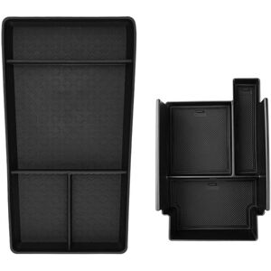 TLILY Center Console Lower Organizer + Armrest Storage Box for 2022 2023 2024 Interior Accessories 2PCS TLILY Center Console Lower Organizer + Armrest Storage Box for 2022 2023 2024 Interior Accessories 2PCS