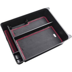 TLILY Center Console Organizer for Pilot 2023 2024 Accessories, Tray Armrest Container Storage Box, Black & Red TLILY Center Console Organizer for Pilot 2023 2024 Accessories, Tray Armrest Container Storage Box, Black & Red