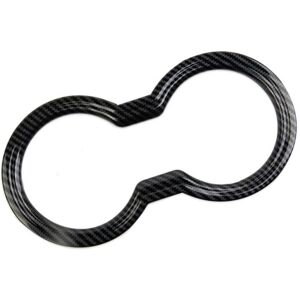 Tlily - Central Cup Holder Frame Trim for 2024 Interior Accessories Carbon Fiber Tlily - Central Cup Holder Frame Trim for 2024 Interior Accessories Carbon Fiber