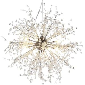 Chandeliers Firework led Light Stainless Steel Crystal Pendant Lighting Ceiling Light Fixtures Chandeliers Lighting,Dia 23.5 inch - Ganeed Chandeliers Firework led Light Stainless Steel Crystal Pendant Lighting Ceiling Light Fixtures Chandeliers Lighting,Dia 23.5 inch - Ganeed