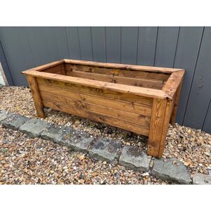 Charles Taylor Trading - Prestbury Raised Rectangular Extra Large Trough - Timber - L47.5 x W109 x H42 cm Charles Taylor Trading - Prestbury Raised Rectangular Extra Large Trough - Timber - L47.5 x W109 x H42 cm