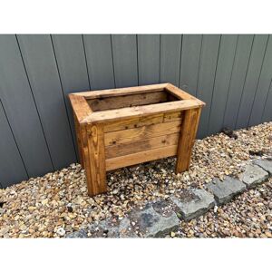 Charles Taylor Trading - Prestbury Raised Rectangular Regular Trough - Timber - L33 x W57 x H42 cm Charles Taylor Trading - Prestbury Raised Rectangular Regular Trough - Timber - L33 x W57 x H42 cm