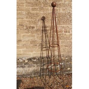 Chelsea Range 5 Feet Hampton Obelisk - L43.2 x W43.2 x H160 cm - Bare Metal/Ready to Rust Chelsea Range 5 Feet Hampton Obelisk - L43.2 x W43.2 x H160 cm - Bare Metal/Ready to Rust