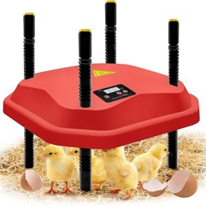 SANS MARQUE Chick heating plate, chick warming plate, chick warming plate Comfort, 25x25 cm 220V Heating plate with adjustable height and angle, with temperature SANS MARQUE Chick heating plate, chick warming plate, chick warming plate Comfort, 25x25 cm 220V Heating plate with adjustable height and angle, with temperature