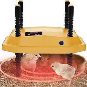 SANS MARQUE Chick heating plate, chick warming plate, chick warming plate Comfort, 25x25 cm 220V Heating plate with adjustable height and angle, with temperature SANS MARQUE Chick heating plate, chick warming plate, chick warming plate Comfort, 25x25 cm 220V Heating plate with adjustable height and angle, with temperature