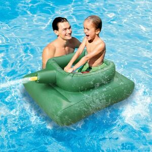 HÉLOISE Child Inflatable Buoy Tank, Water Spray Toy Inflatable Pool Ride-on Inflatable Boat Pool Mattress for Kids in the Pool for Pool Party HÉLOISE Child Inflatable Buoy Tank, Water Spray Toy Inflatable Pool Ride-on Inflatable Boat Pool Mattress for Kids in the Pool for Pool Party